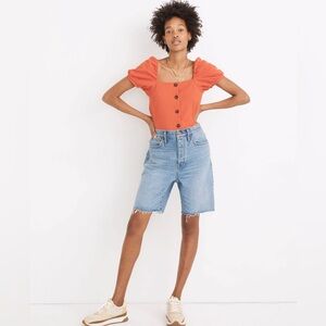 Madewell Baggy Denim Shorts